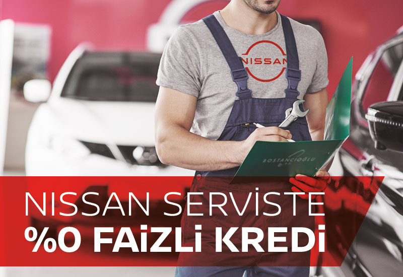 Nissan Servis %0 Faizli Kredi Kampanyası