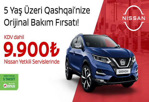Nissan Qashqai Bakım Kampanyası